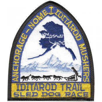 Aufnäher - Berge Trail - 04480 - Gr ca. 7,5 x 9 cm - Patches Stick Applikation