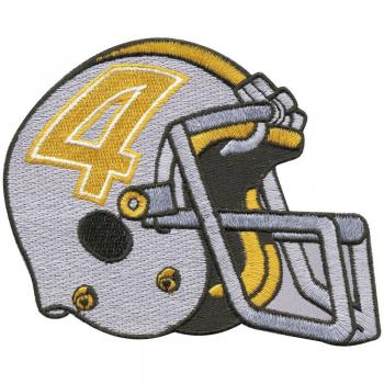 Aufnäher - Helm - 04491 - Gr. ca. 11 x 9 cm - Patches Stick Applikation
