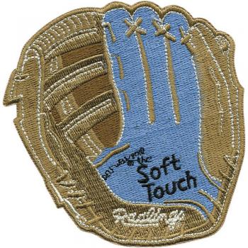 aufnäher - Soft Touch - 04550 - Gr. ca. 10,5 x 10 cm - Patches Stick Applikation
