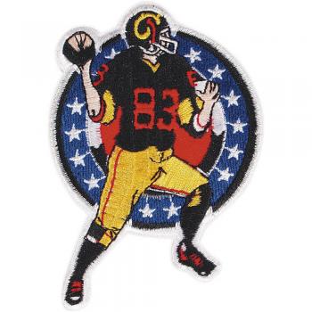 Aufnäher - Footballspieler - 04555 - Gr. ca. 8,5 x 9 cm - Patches Stick Applikation