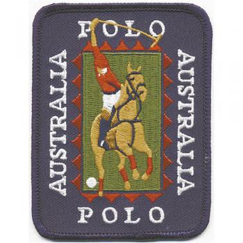 Aufnäher - Polo - 04987 - Gr. ca. 7,5 x 10 cm - Patches Stick Applikation