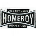 Aufnäher - Homeboy - 02141 - Gr. ca. 9,5 x 5 cm - Patches Stick Applikation