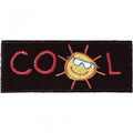 Aufnäher - COOL- 04001 - Gr. ca. 10,5 x 4 cm - Patches Stick Applikation