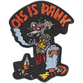 Aufnäher - BIKER - OIS IS PANK - 04959 - Gr. ca. 8 x 10 cm - Patches Stick Applikation