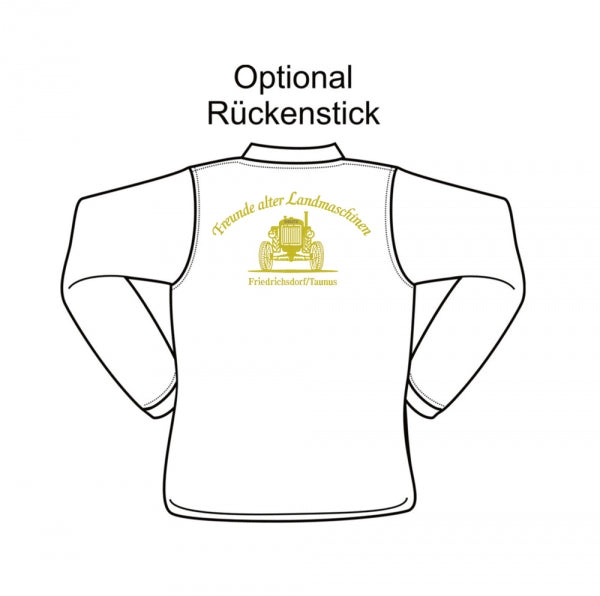 Sweatshirt Rückenstick