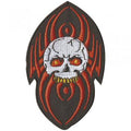 AUFNÄHER - Totenkopf - 03174 - Gr. ca. 6 x 9 cm - Patches Stick Applikation