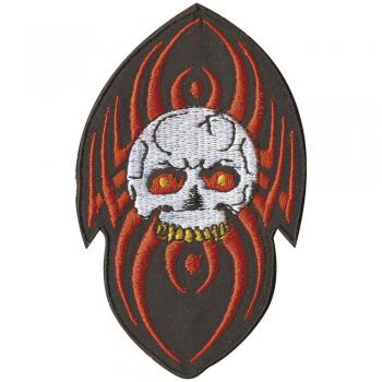 AUFNÄHER - Totenkopf - 03174 - Gr. ca. 6 x 9 cm - Patches Stick Applikation