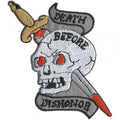 AUFNÄHER - Totenkopf - 04280 - Gr. ca. 6 x 8 cm - Patches Stick Applikation