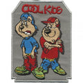 Aufnäher - Cool Kids - 01919 - Gr. ca. 7 x 9,5 cm - Patches Stick Applikation