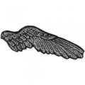 AUFNÄHER - Flügel - 03057 - Gr. ca. 9 x 4 cm - Patches Stick Applikation