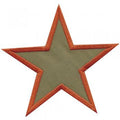 Aufnäher - Stern - 04041 - Gr. ca. 8 x 8 cm - Patches Stick Applikation