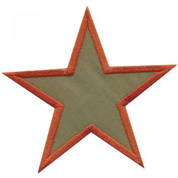 Aufnäher - Stern - 04041 - Gr. ca. 8 x 8 cm - Patches Stick Applikation
