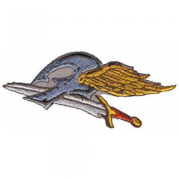 Aufnäher - Wikinger LIZENZ SERIE MILOSCH - 04603 - 9,5 x 3 cm - Patches Stick Applikation