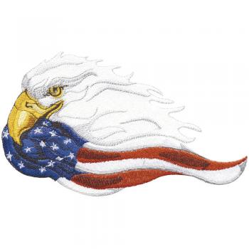 Aufnäher - USA Adler - 04917 - Gr. ca. 14 x 8 cm - Patches Stick Applikation