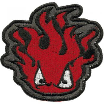Aufnäher - Feuerkopf - 04995 - Gr. ca. 7,5 x 7 cm - Patches Stick Applikation