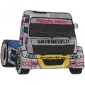 AUFNÄHER - Grovenfeld Lkw - 04819 - Gr. ca. 11,5 x 9,5 cm - Patches Stick Applikation