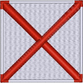 AUFNÄHER - USA - Alabama - 05531 - Gr. ca. 8 x 5 cm - Patches Stick Applikation