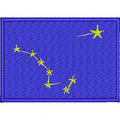 AUFNÄHER - USA - Alaska - 05532- Gr. ca. 8 x 5 cm - Patches Stick Applikation