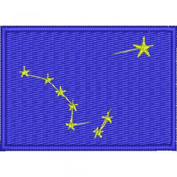 AUFNÄHER - USA - Alaska - 05532- Gr. ca. 8 x 5 cm - Patches Stick Applikation