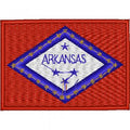 AUFNÄHER - USA - Arkansas - 05534 - Gr. ca. 8 x 5 cm - Patches Stick Applikation
