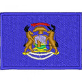 AUFNÄHER - USA - Michigan - 05573 - Gr. ca. 8 x 5 cm - Patches Stick Applikation