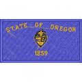 AUFNÄHER - USA - Oregon - 05587 - Gr. ca. 8 x 5 cm - Patches Stick Applikation