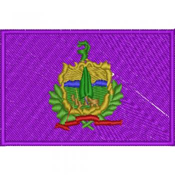 AUFNÄHER - Vermont - 05595 - Gr. ca. 8 x 5 cm - Patches Stick Applikation