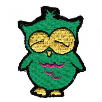 Aufnäher - Vogel - 00640 - Gr. 4 x 5,5 cm - Patches Stick Applikation