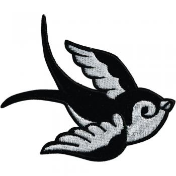 Aufnäher - Vogel - 01895 - Gr. ca. 10 x 6,5 cm - Patches Stick Applikation