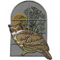 Aufnäher - Eule bei Nacht - 03160 - Gr. ca. 5,5 x 8,5 cm - Patches Stick Applikation