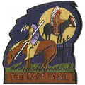 AUFNÄHER - Indianer - 04546 - Gr. ca. 7 x 8 cm - Patches Stick Applikation