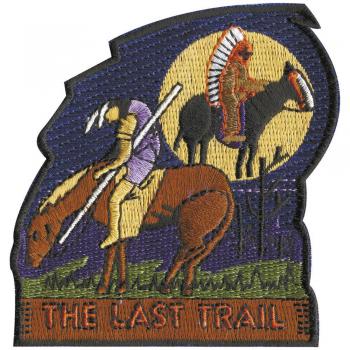 AUFNÄHER - Indianer - 04546 - Gr. ca. 7 x 8 cm - Patches Stick Applikation