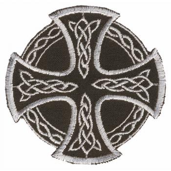 Aufnäher - Wikinger Kreuz - 03065  - Gr. ca. 8,5cm x 8,5cm - Patches Stick Applikation