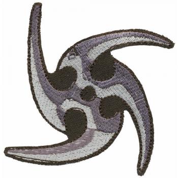 Aufnäher - Wikinger Tribal - 03086 - Gr. ca. 6 x 6cm - Patches Stick Applikation