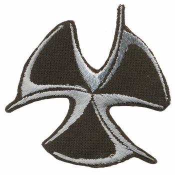 Aufnäher - Wikinger Symbol  - 03087 - Gr. ca. 6cm x 6cm - Patches Stick Applikation