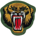 Aufnäher - Tigerkopf - Gr. ca. 12 x 12 cm - Patches Stick Applikation