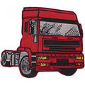 Rückenaufnäher - Truck - 04816 - Gr. ca. 21 x 17 cm - Patches Stick Applikation