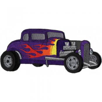 Rückenaufnäher - Oldtimer -  07309 - Gr. ca. 23,5 cm x 10 cm - Patches Stick Applikation