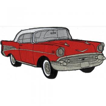 Rückenaunäher - Oldtimer - 07342 - Gr. ca. 24,5 cm x 12 cm - Patches Stick Applikation