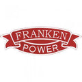 AUFNÄHER - Franken Power - 07353 - Gr. ca. 37 x 13 cm - Patches Stick Applikation