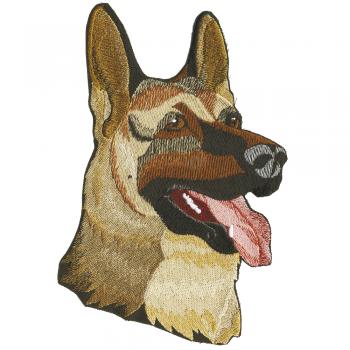 Aufnäher Applikation - Schäferhund - 07378 - Gr. ca.14 x 21  cm