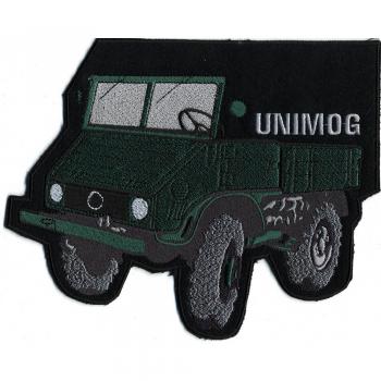 Rückenaufnäher - Unimog - 07462 - Gr. ca. 21 x 17 cm - Patches Stick Applikation