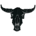 RÜCKENAUFNÄHER Aufnäher -Stierkopf - 08003 - Gr. ca. 30 x 21 cm - Patches Stick Applikation