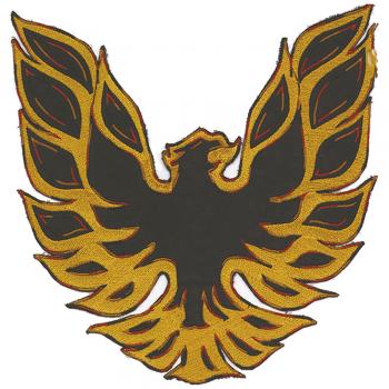 Aufnäher - Adler groß - 08022 - Gr. ca. 27 x 26 cm - Patches Stick Applikation