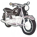 RÜCKENAUFNÄHER Applikation Stick Patches Motivstick - Bike Chopper Motorrad - Gr. ca. 30cm x 27cm (08047) Jacke Kutte