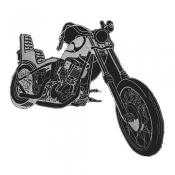 Rückenaufnäher - Bike - 08098- Gr. ca. 25 x 30 cm - Patches Stick Applikation