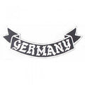 Rückenaufnäher - Germany - 08510 - Gr. ca. 28 x 7 cm - Patches Stick Applikation