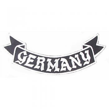 Rückenaufnäher - Germany - 08510 - Gr. ca. 28 x 7 cm - Patches Stick Applikation