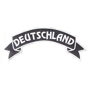 Rückenaufnäher - Deutschland - 08516 - Gr. ca. 28 x 7 cm - Patches Stick Applikation