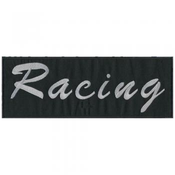 Rückenaufnäher - Racing - 08527- Gr. ca. 30 x 10 cm - Patches Stick Applikation